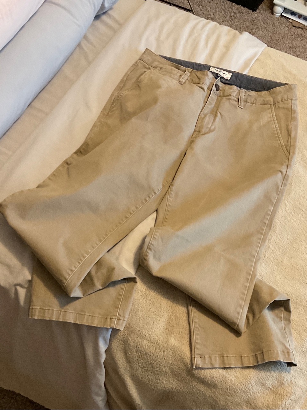 Men's Classic Khaki Chino Pants - Beige (32x30)